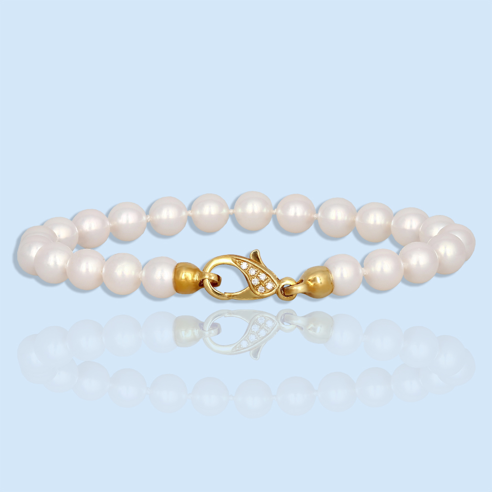 Large Pearl Bracelet with Magnetic Pearl Clasp – Judi McCormick Jewelry