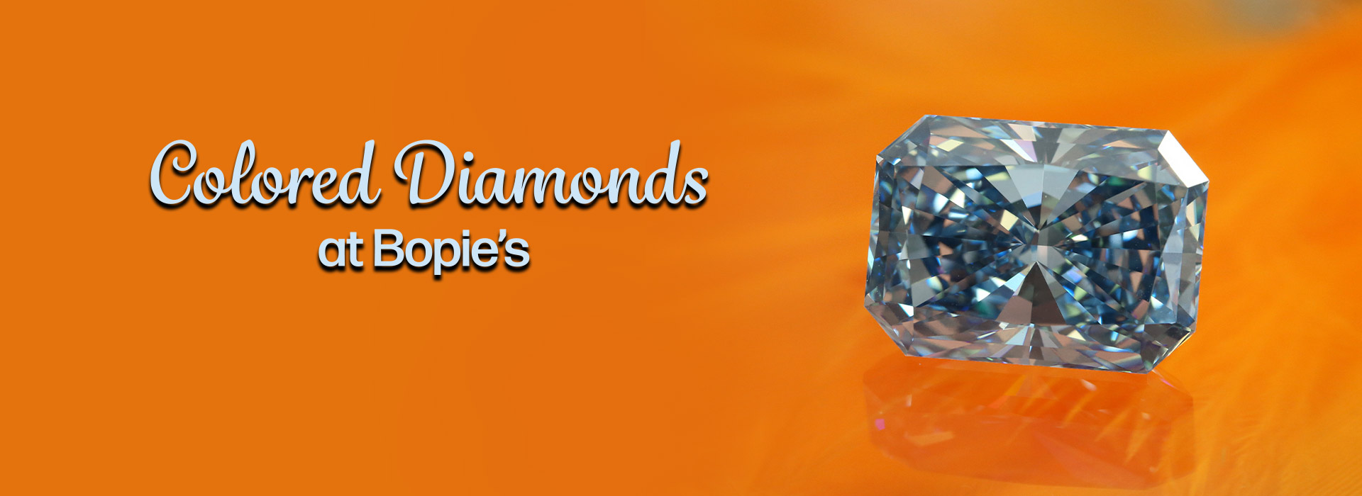 colored blue diamond banner image